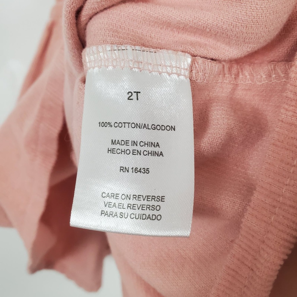 Nannette kids corduroy pink jumper dress 2T - Picture 3 of 4